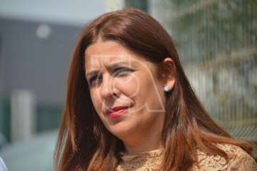 Acto de descubrimiento de la placa de la calle de Farmacéutico Francisco Artiles Betancor (Foto TA)